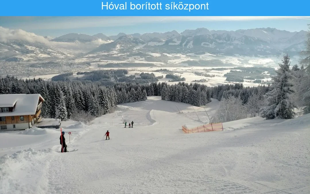 Hóval borított síközpont